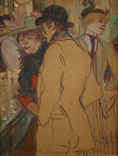 Alfred la Guigne von Henri de Toulouse Lautrec